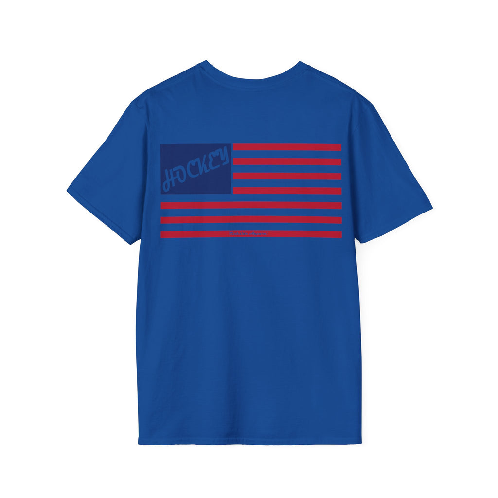 Adult Hockey Flag T-Shirt
