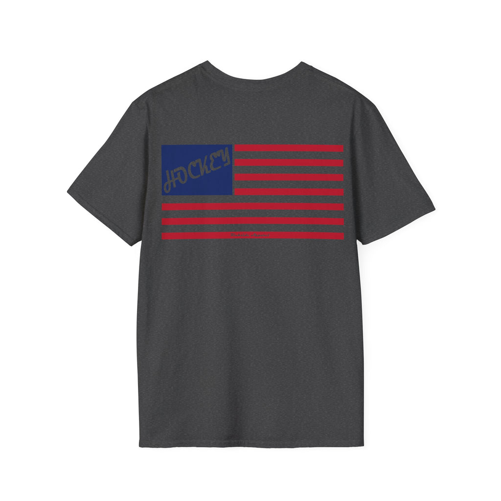 Adult Hockey Flag T-Shirt
