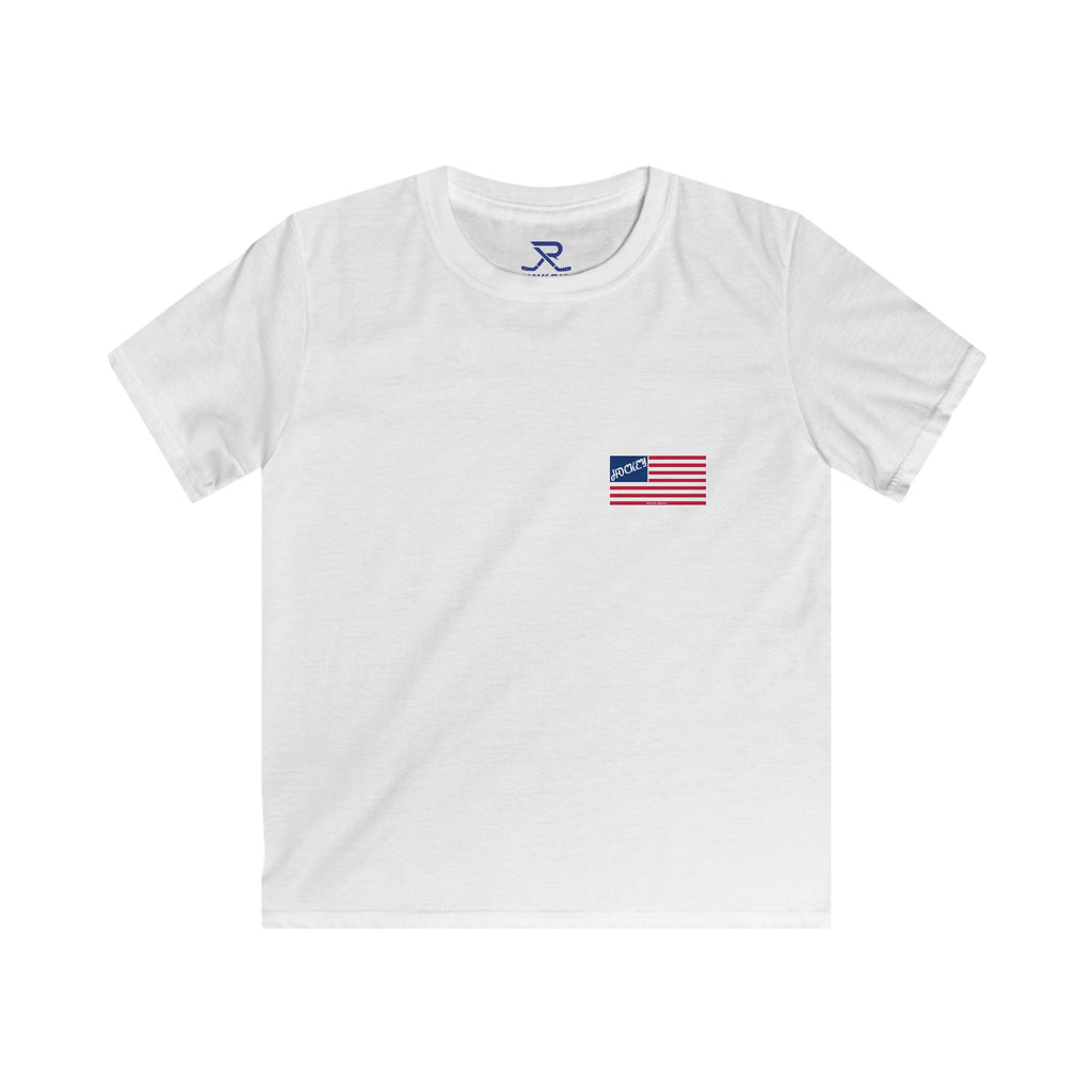 Youth Hockey Flag Tee