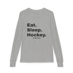 Youth Eat. Sleep. Hockey. Long sleeve