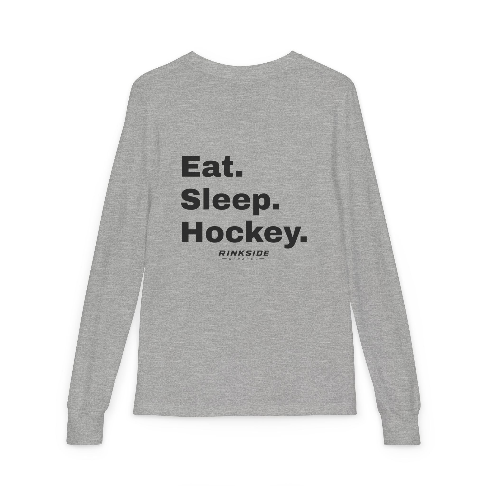 Youth Eat. Sleep. Hockey. Long sleeve