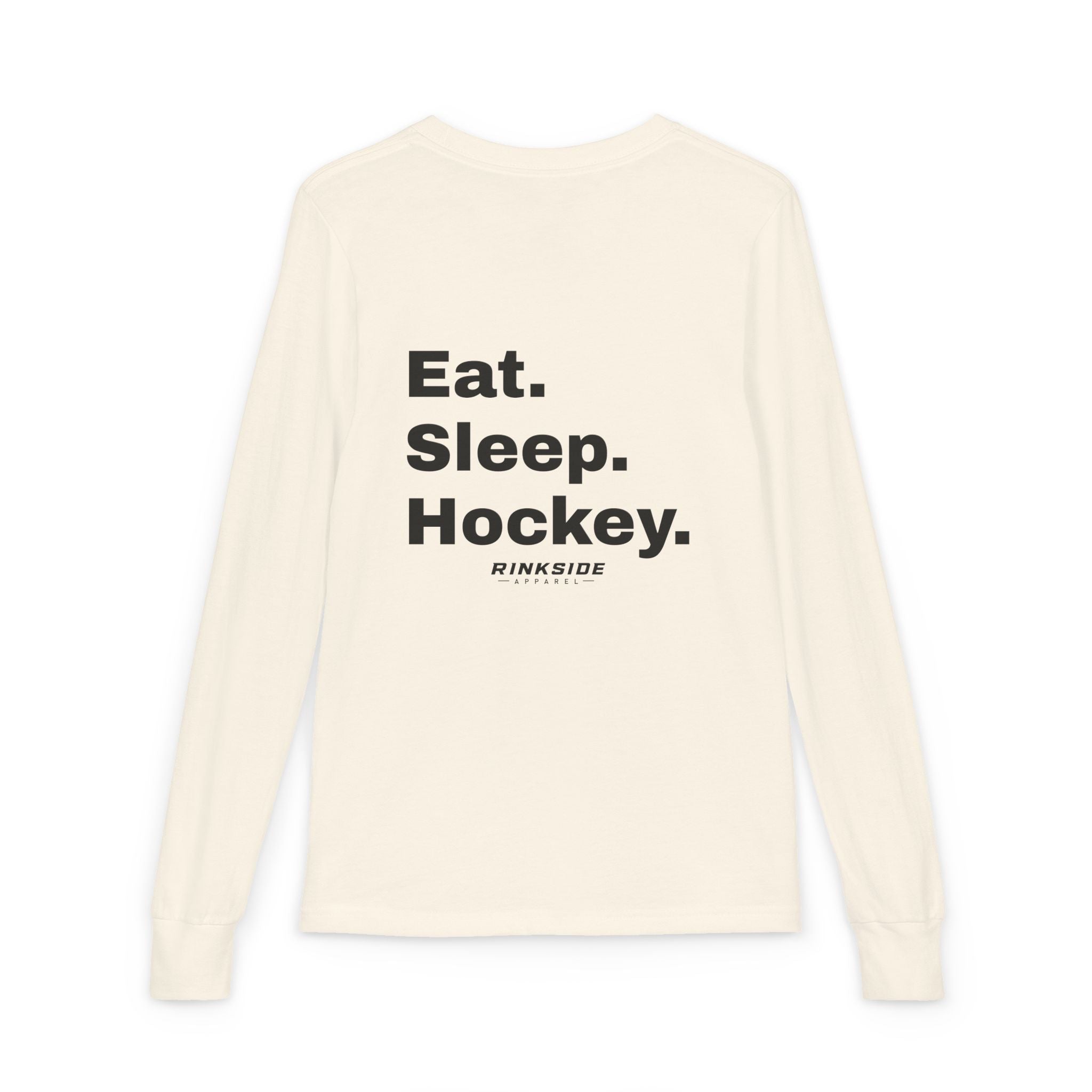Youth Eat. Sleep. Hockey. Long sleeve