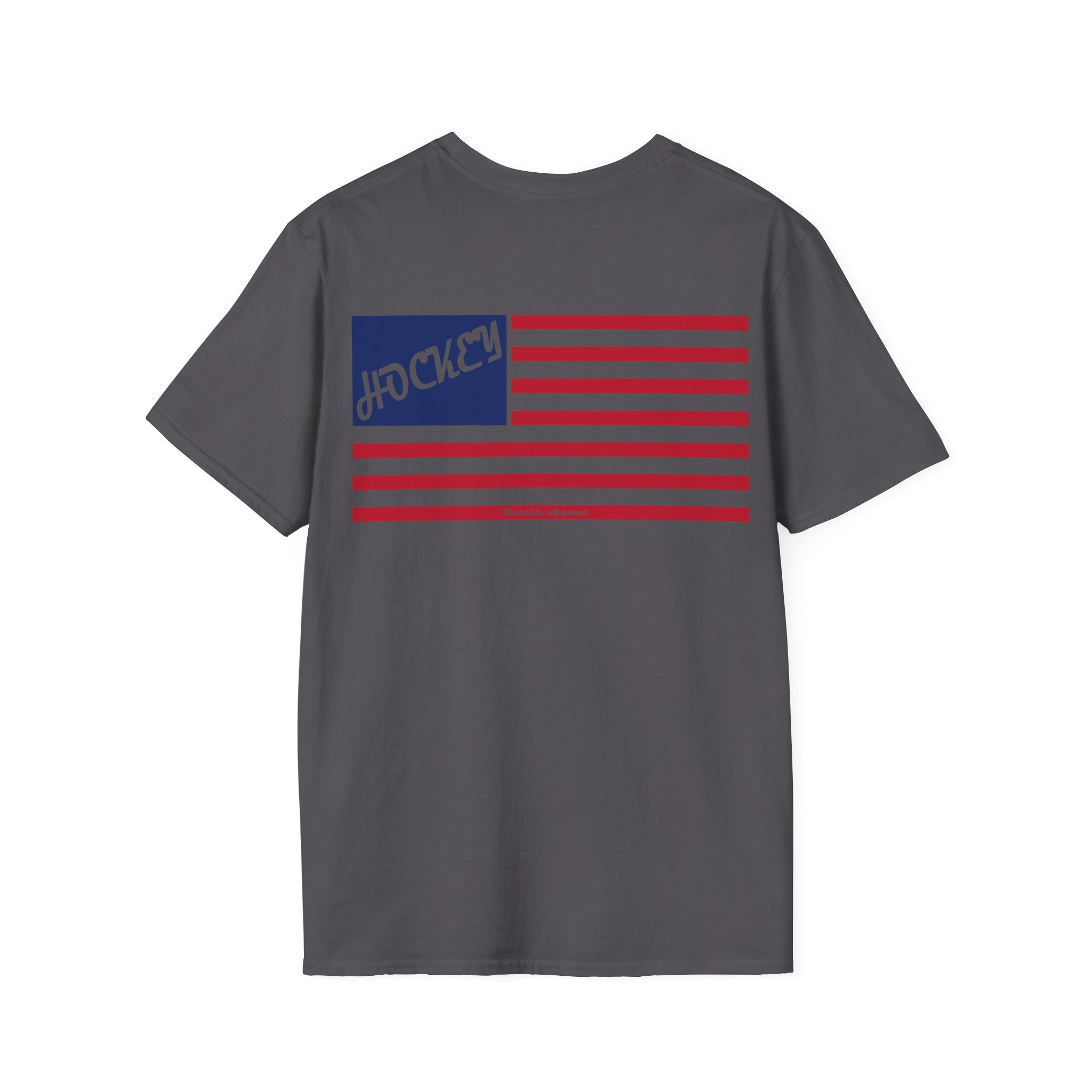 Adult Hockey Flag T-Shirt