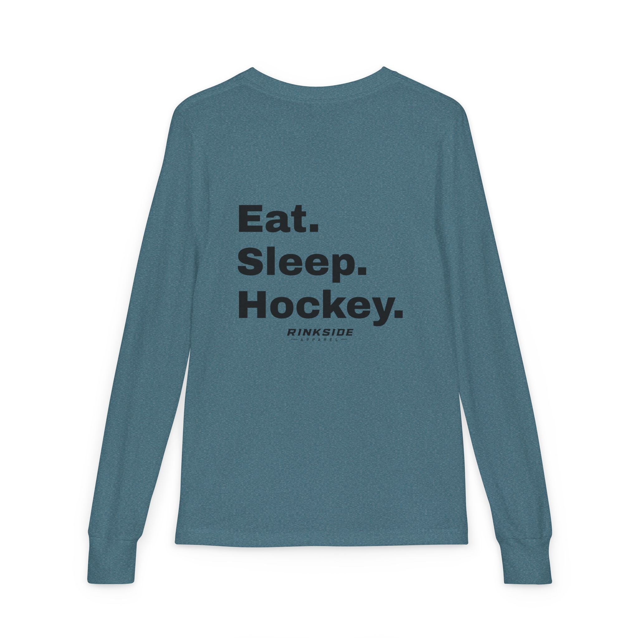 Youth Eat. Sleep. Hockey. Long sleeve