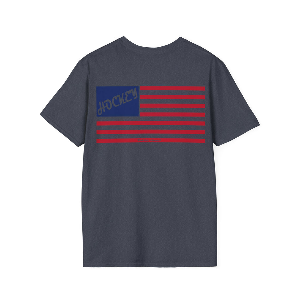 Adult Hockey Flag T-Shirt