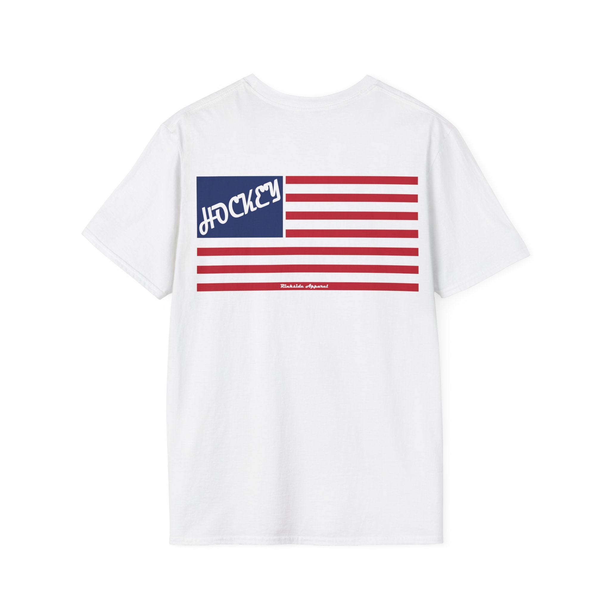 Adult Hockey Flag T-Shirt
