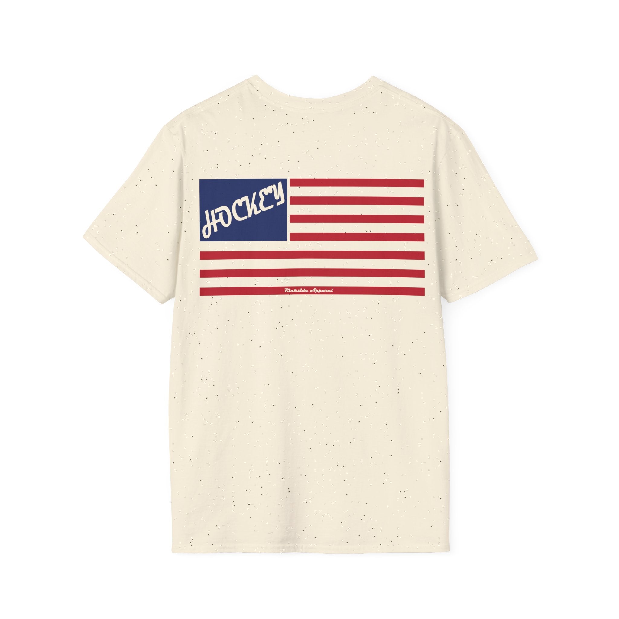 Adult Hockey Flag T-Shirt