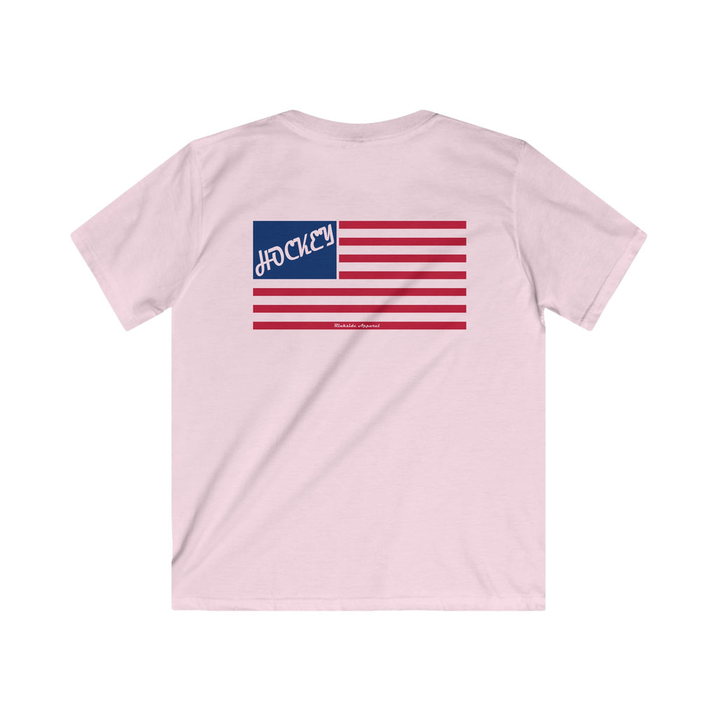 Youth Hockey Flag Tee