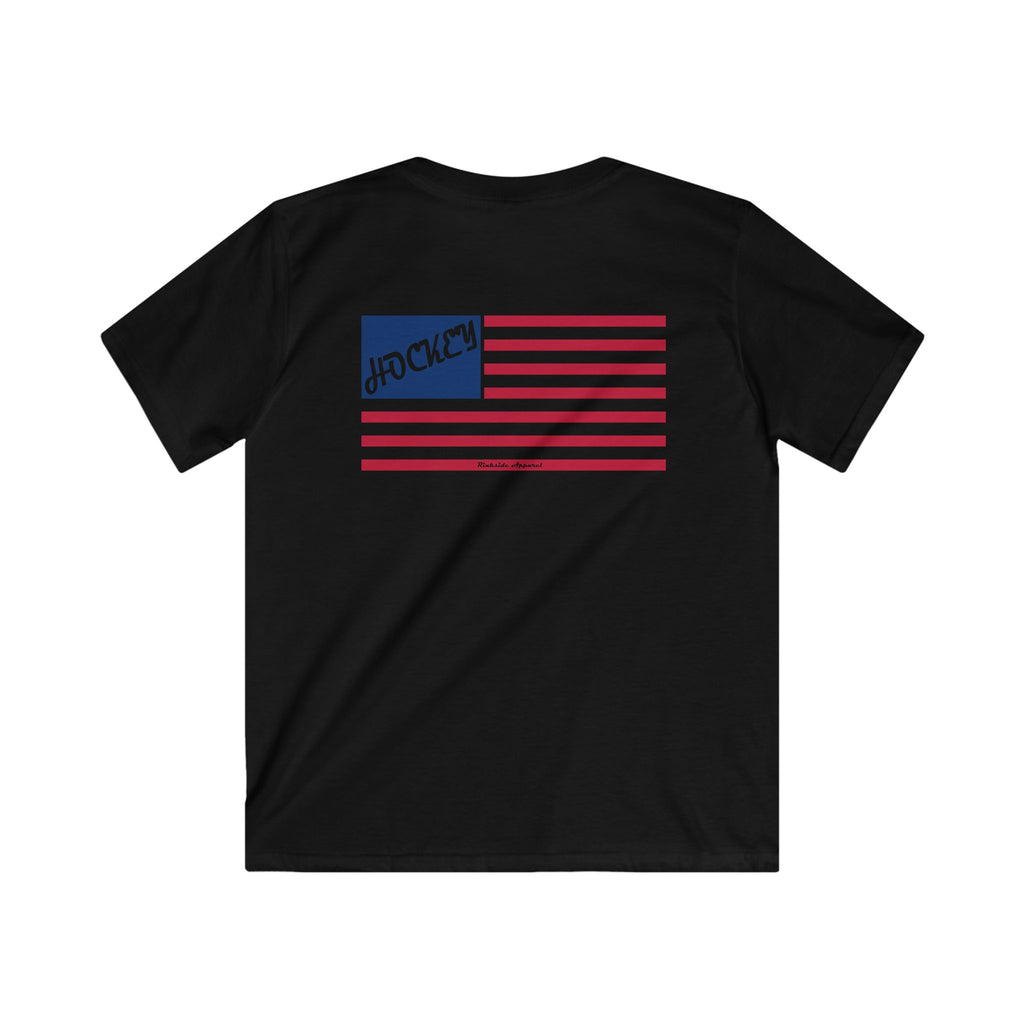 Youth Hockey Flag Tee