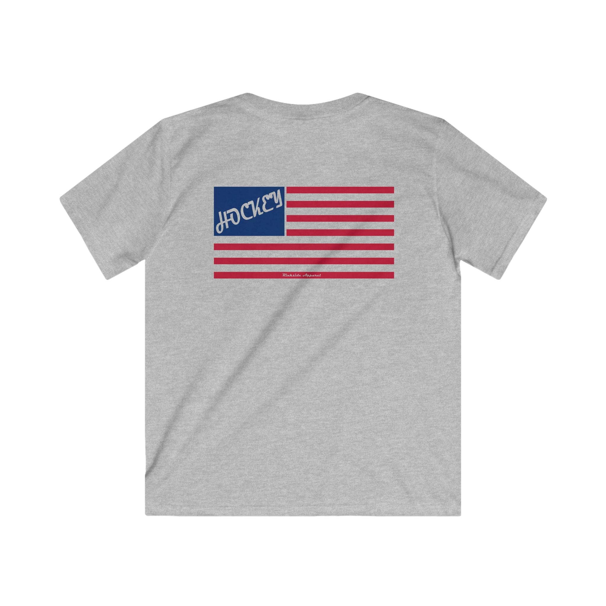 Youth Hockey Flag Tee