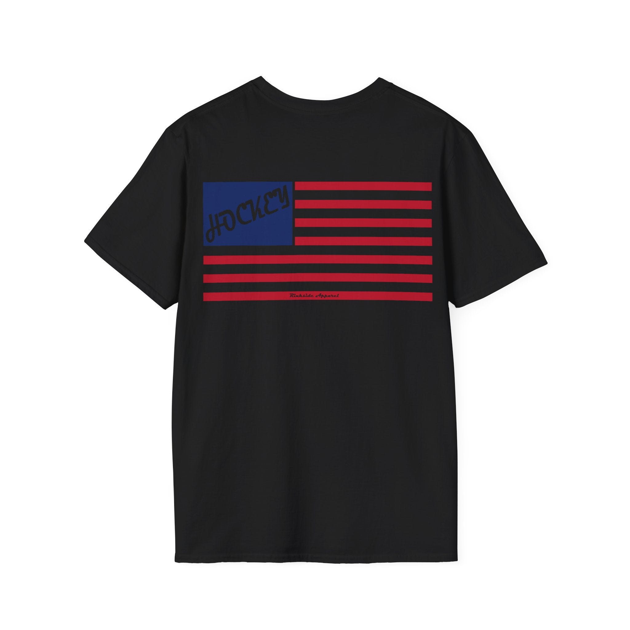 Adult Hockey Flag T-Shirt
