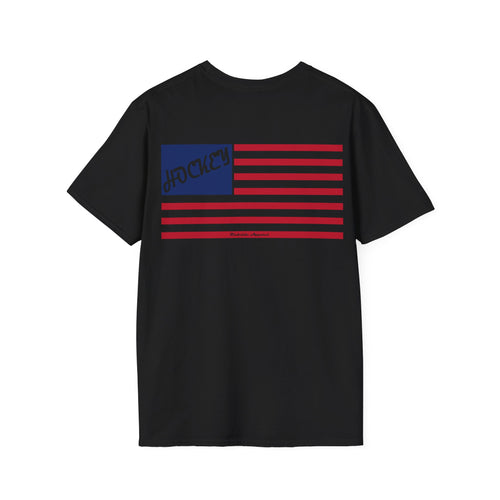 Adult Hockey Flag T-Shirt